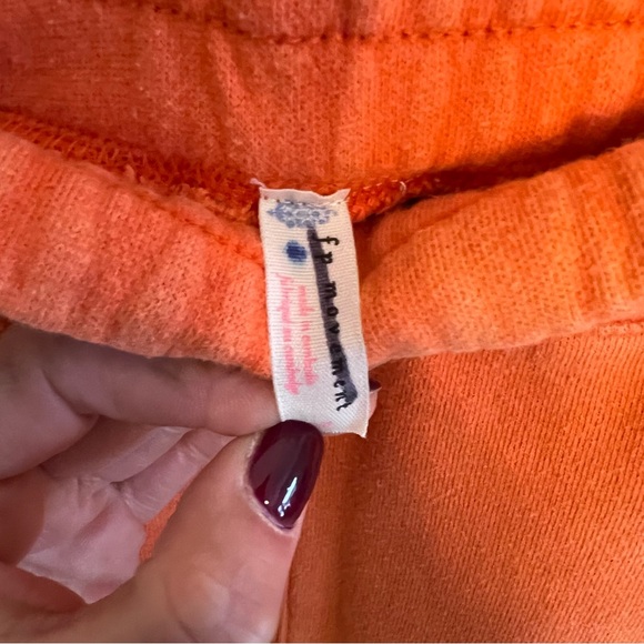 Free People Movement June Bug Jogger in Orange Boho Gym Yoga Workout Fitness - Picture 10 of 12